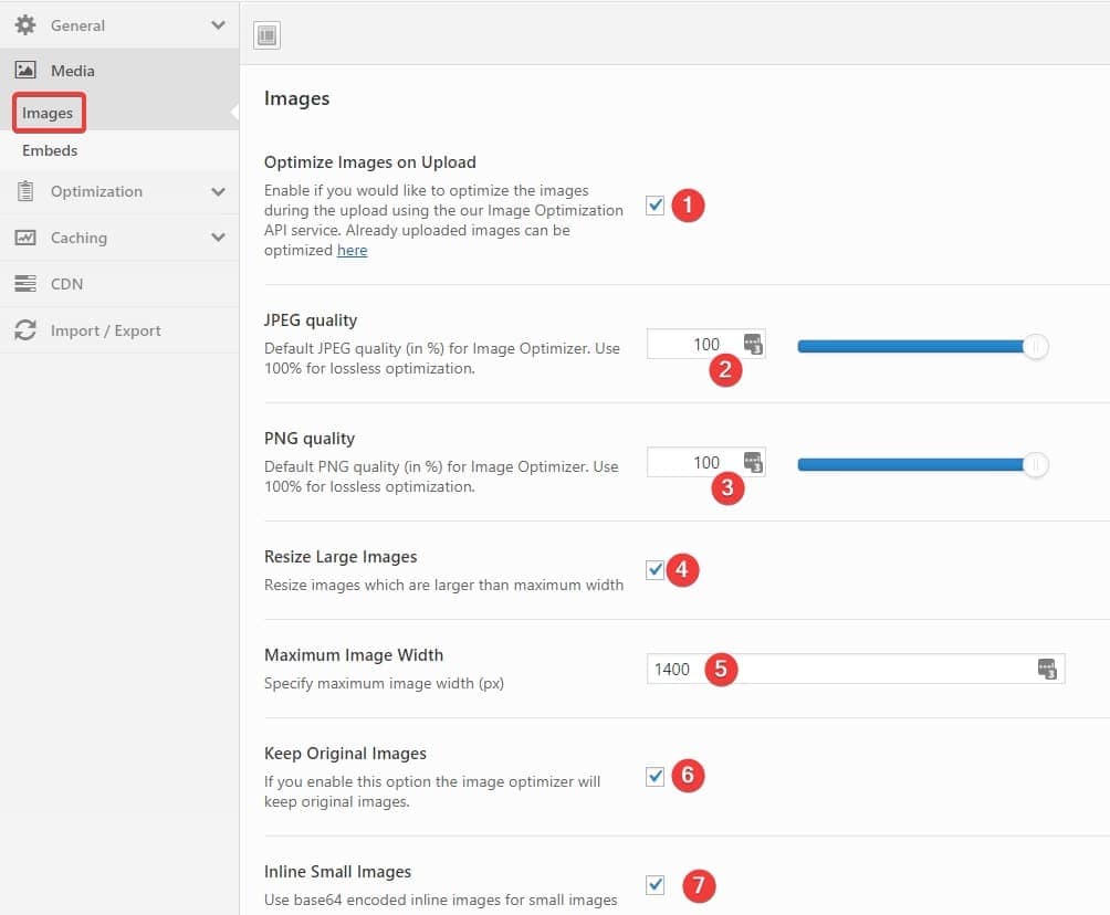Swift Performance plugin default settings - Freelancers tools 05