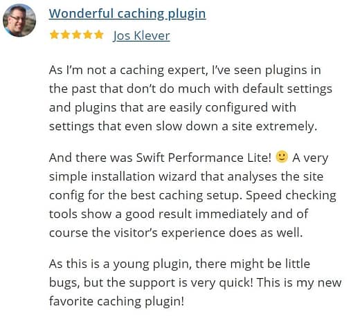 Swift Performance plugin review 02
