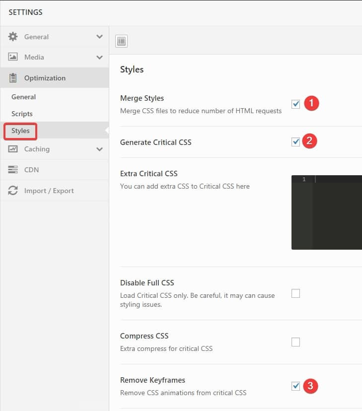 Swift Performance plugin default settings Freelancers tools 10