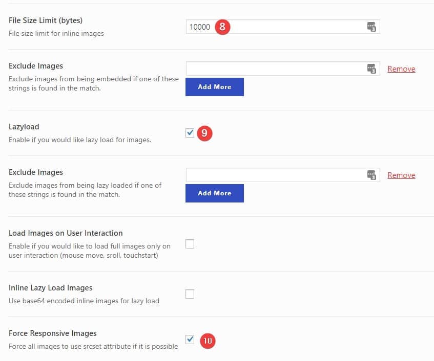 Swift Performance plugin default settings - Freelancers tools 06